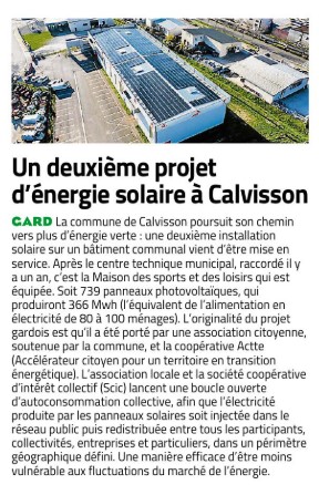ML 2026 04 12 un deuxieme projet solaire a Calvisson